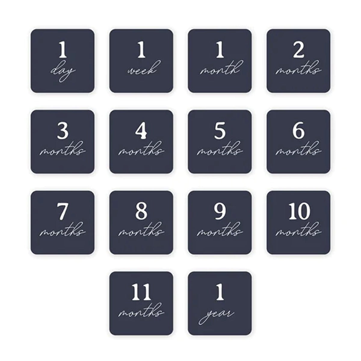 Lulujo Baby"s First Year? Blanket & Cards Set - Sun Rise