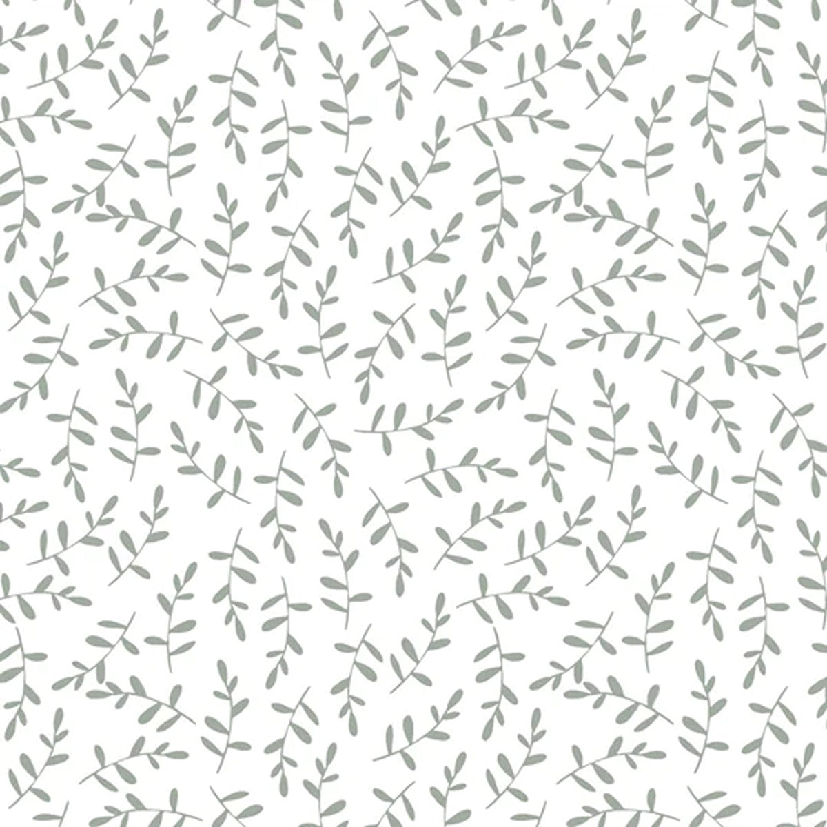 Lulujo Muslin Crib Sheet (135cm x 70cm) - Greenery