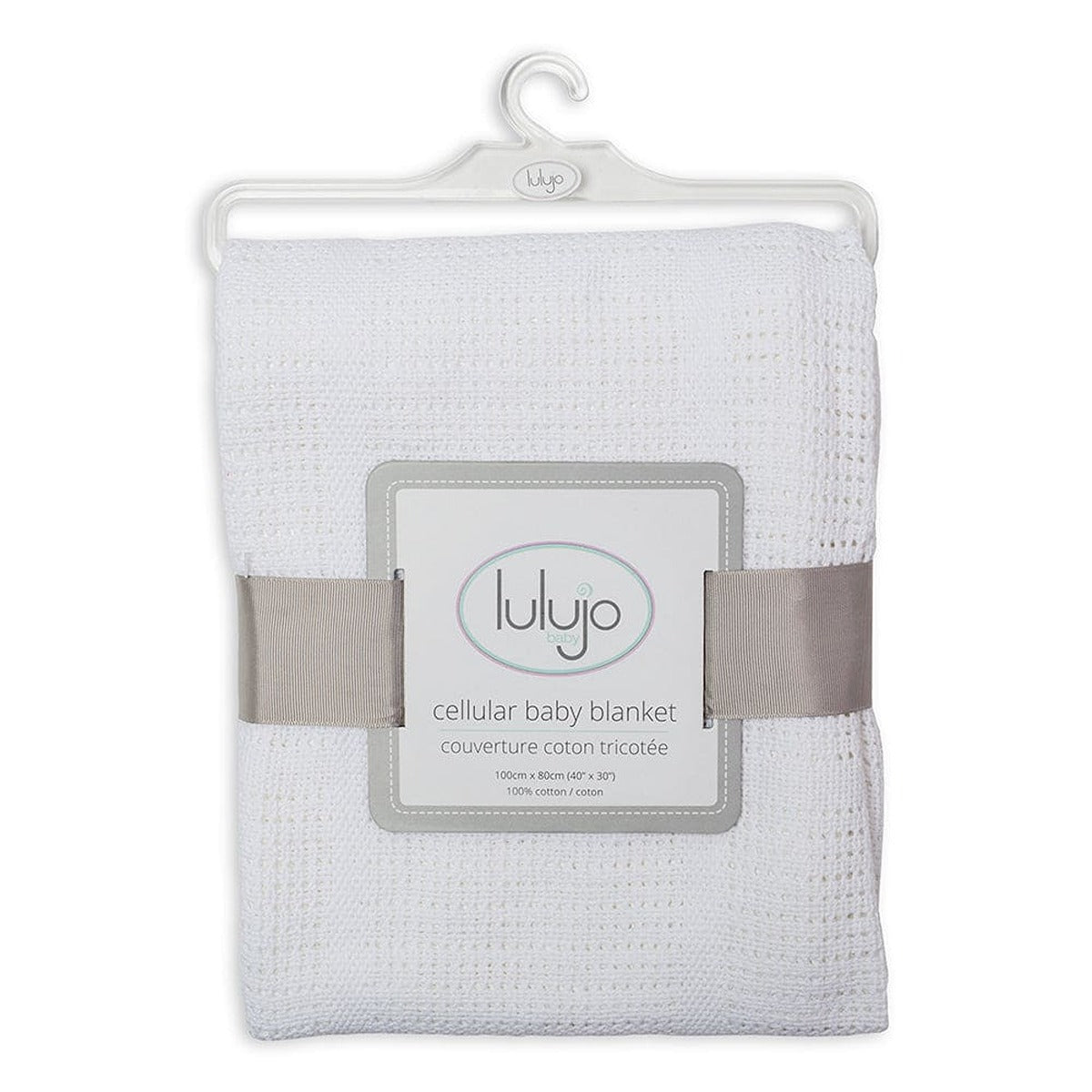 Lulujo Cellular Blanket - White