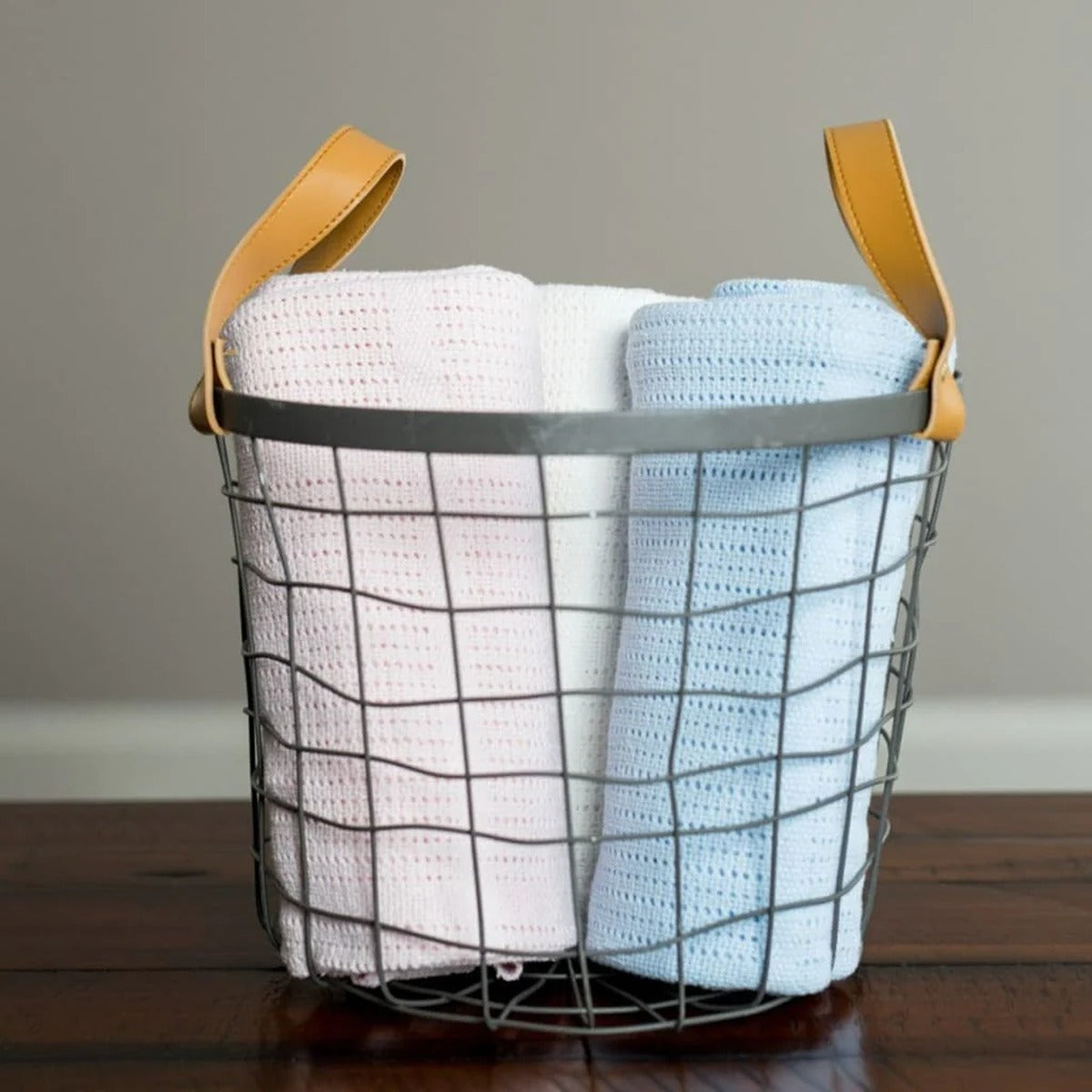 Lulujo Cellular Blanket - White