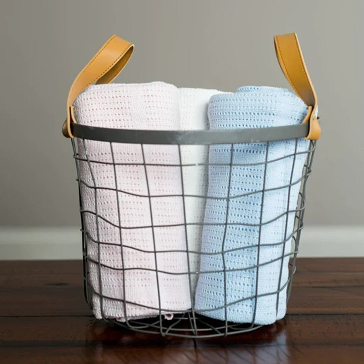 Lulujo Cellular Blanket - Blue