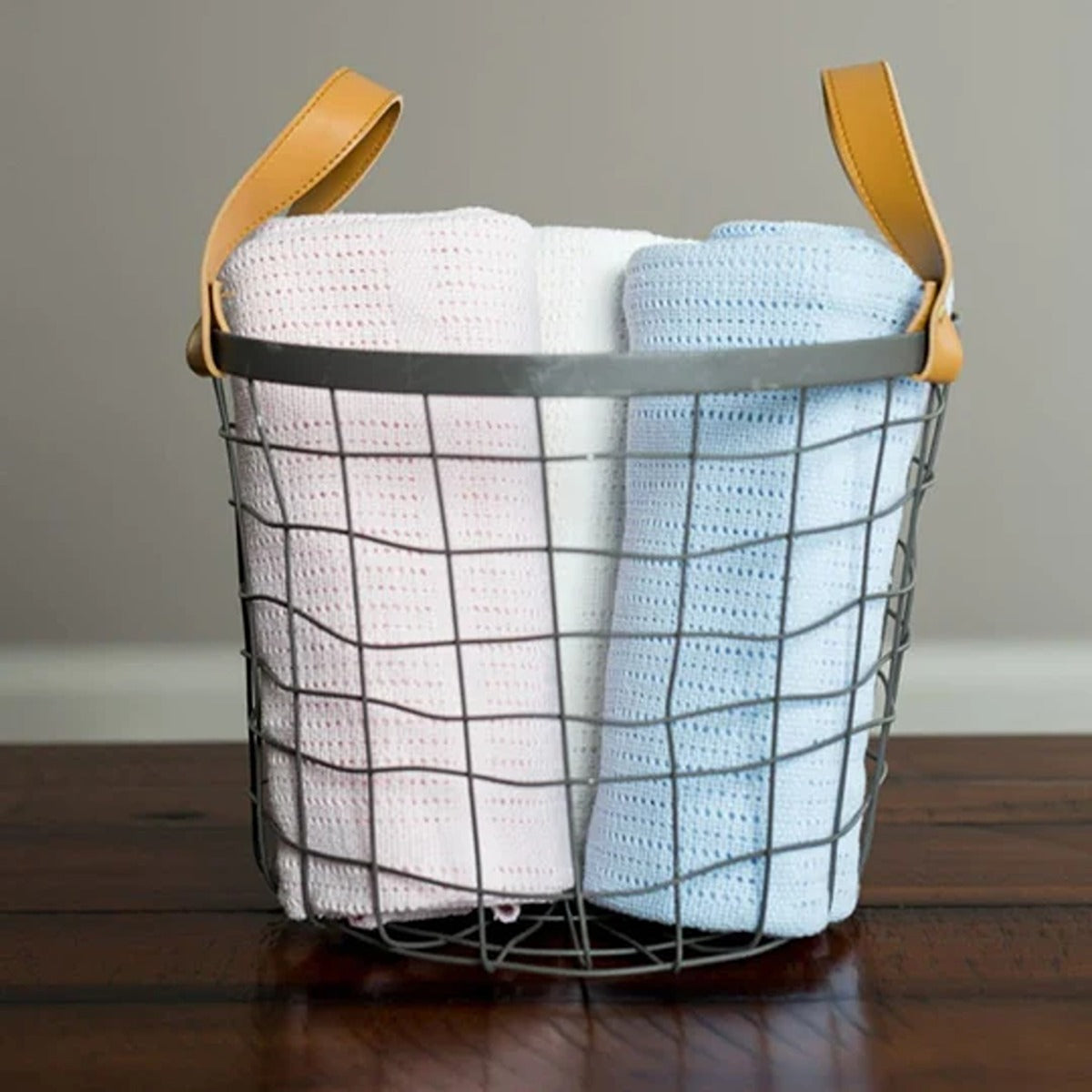 Lulujo Cellular Blanket - Grey