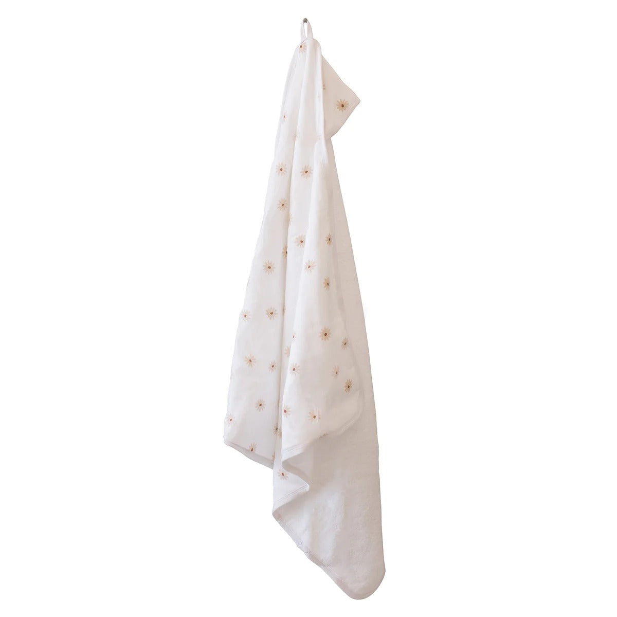 Lulujo Baby Hooded Towel - Daisies