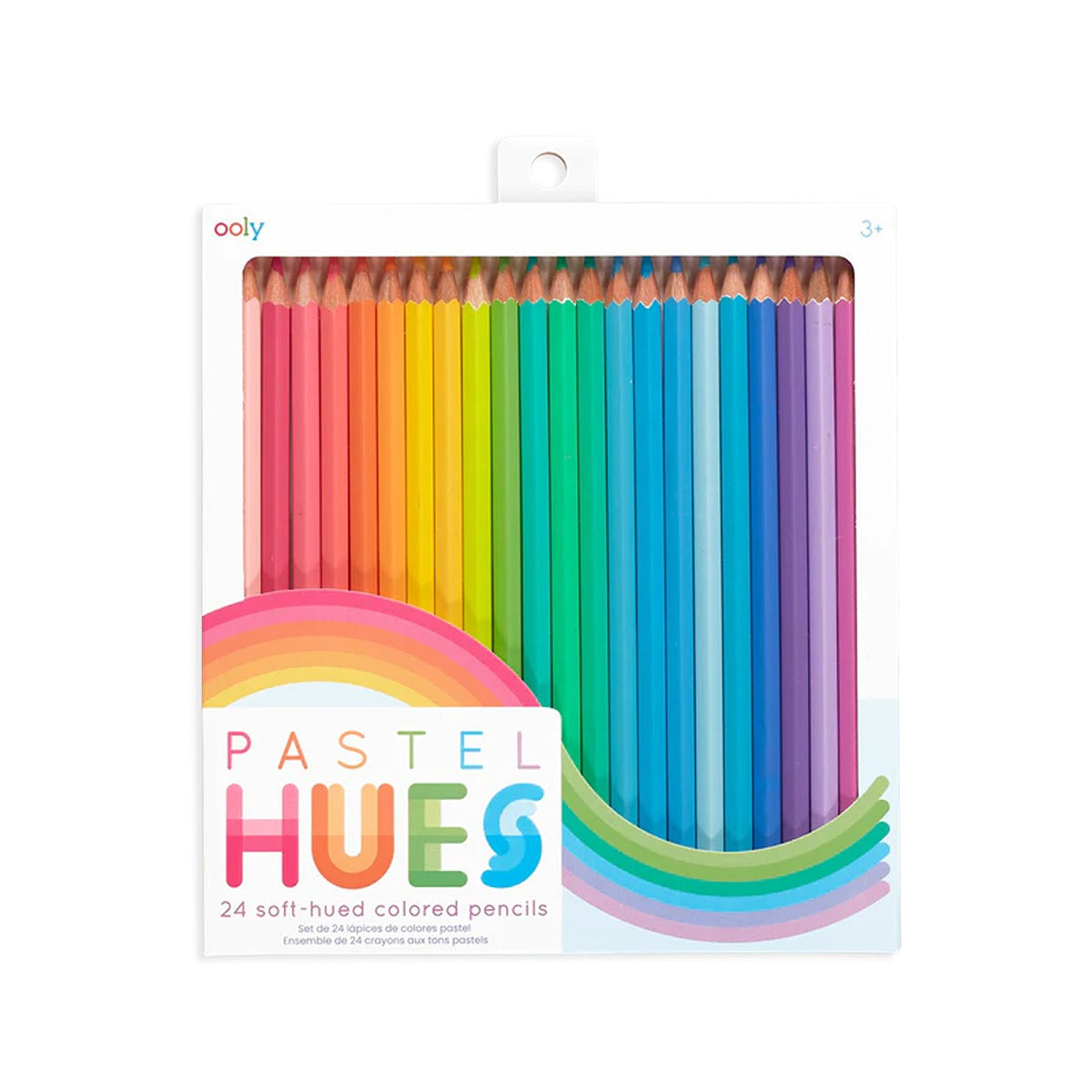 OOLY Pastel Hues Colored Pencils - Set of 24