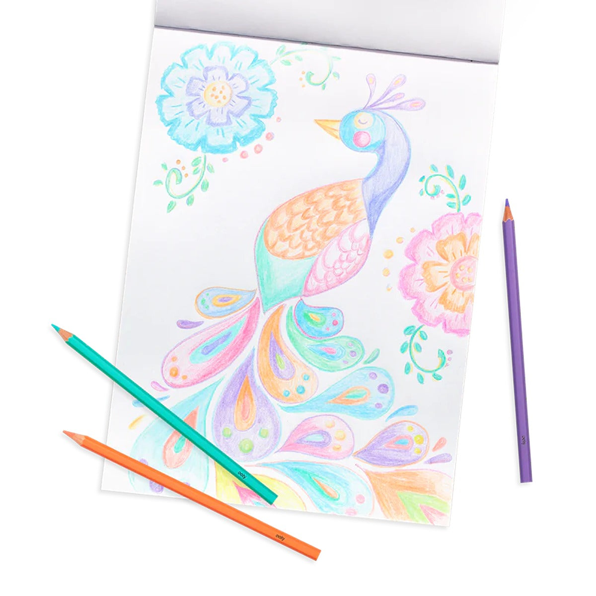 OOLY Pastel Hues Colored Pencils - Set of 24