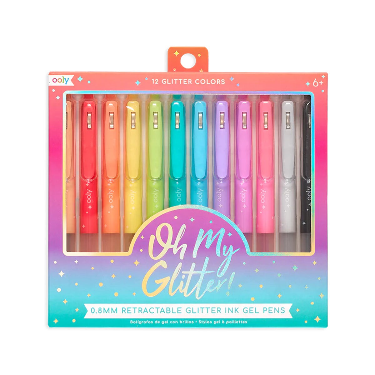 OOLY Oh My Glitter! Gel Pens - Set of 12