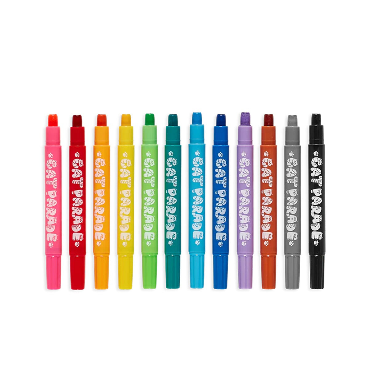 OOLY Cat Parade Watercolor Gel Crayons - Set of 12