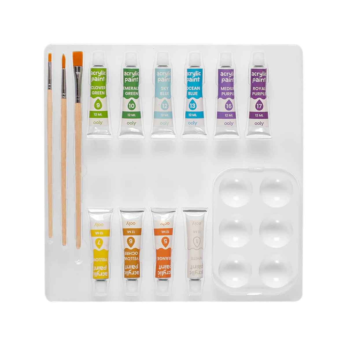 OOLY Colorific Canvas Paint by Number Kit - Fantastic Dragon