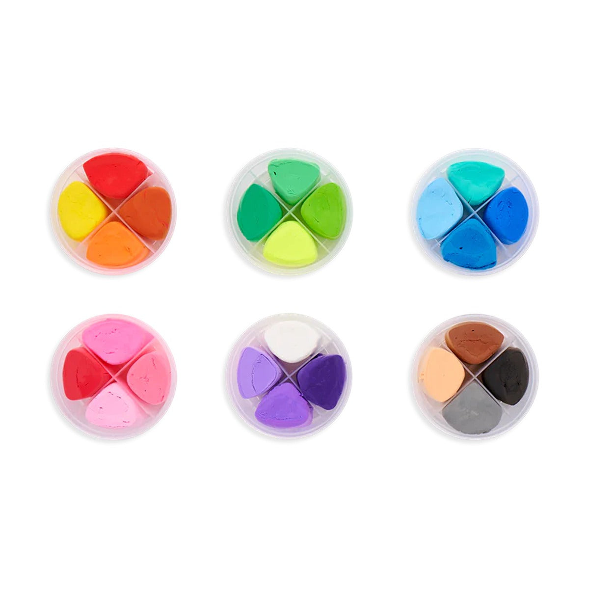 OOLY Creatibles DIY Air Dry Clay Kit - 27 Pc Set