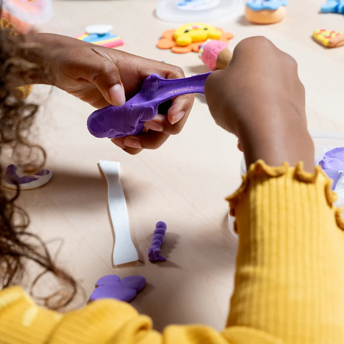 OOLY Creatibles DIY Air Dry Clay Kit - 27 Pc Set