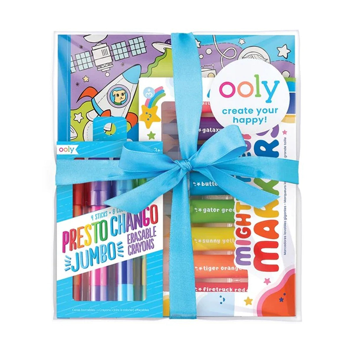 OOLY Giftables - Mighty Mega Space Coloring Pack
