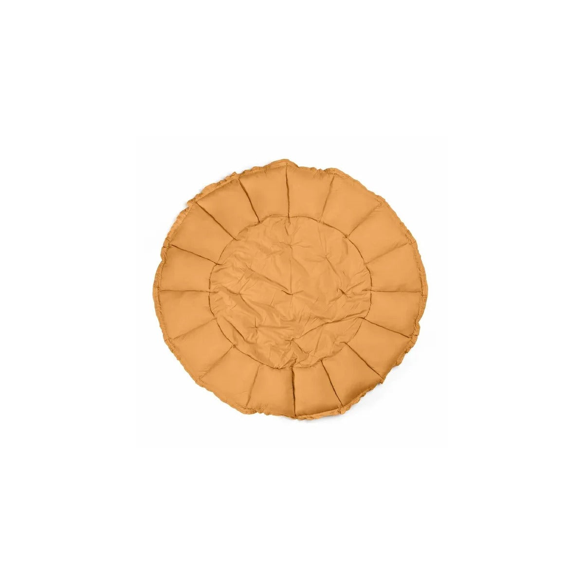 Play and Go Bloom Organic Playmat and Storage Bag - Mustard Chai Tea