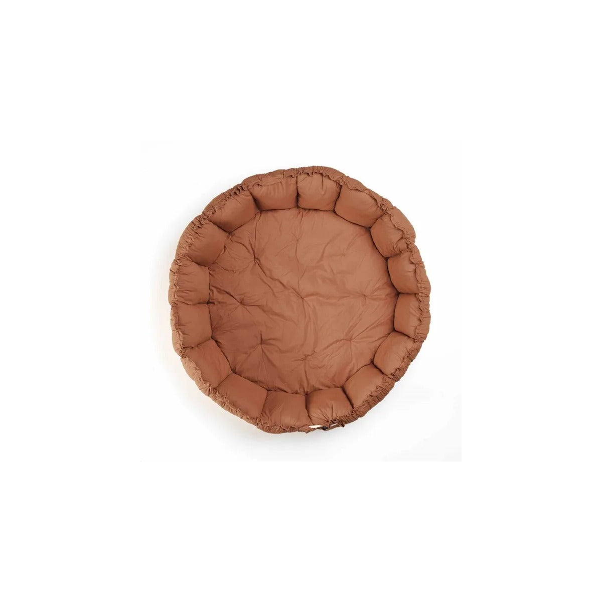 Play and Go Bloom Organic Playmat and Storage Bag - Tawny Brown