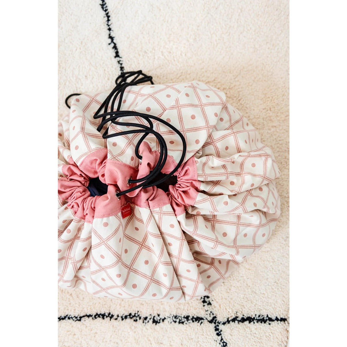 Play and Go Playmat & Storage Bag - Geo Coral