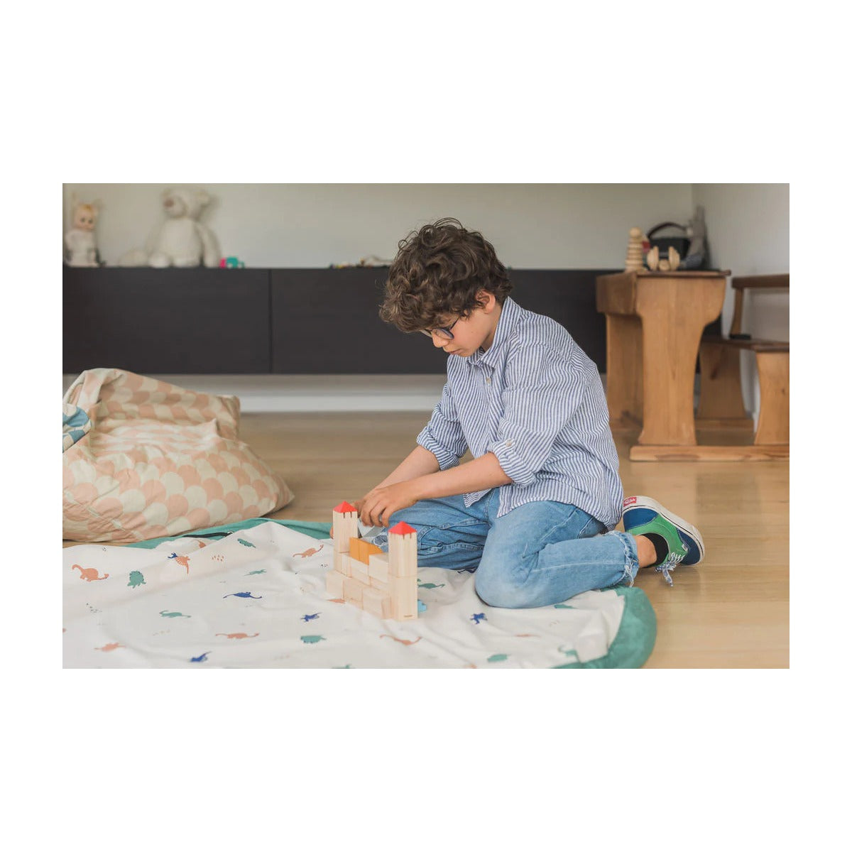 Play and Go Playmat & Storage Bag - Dino