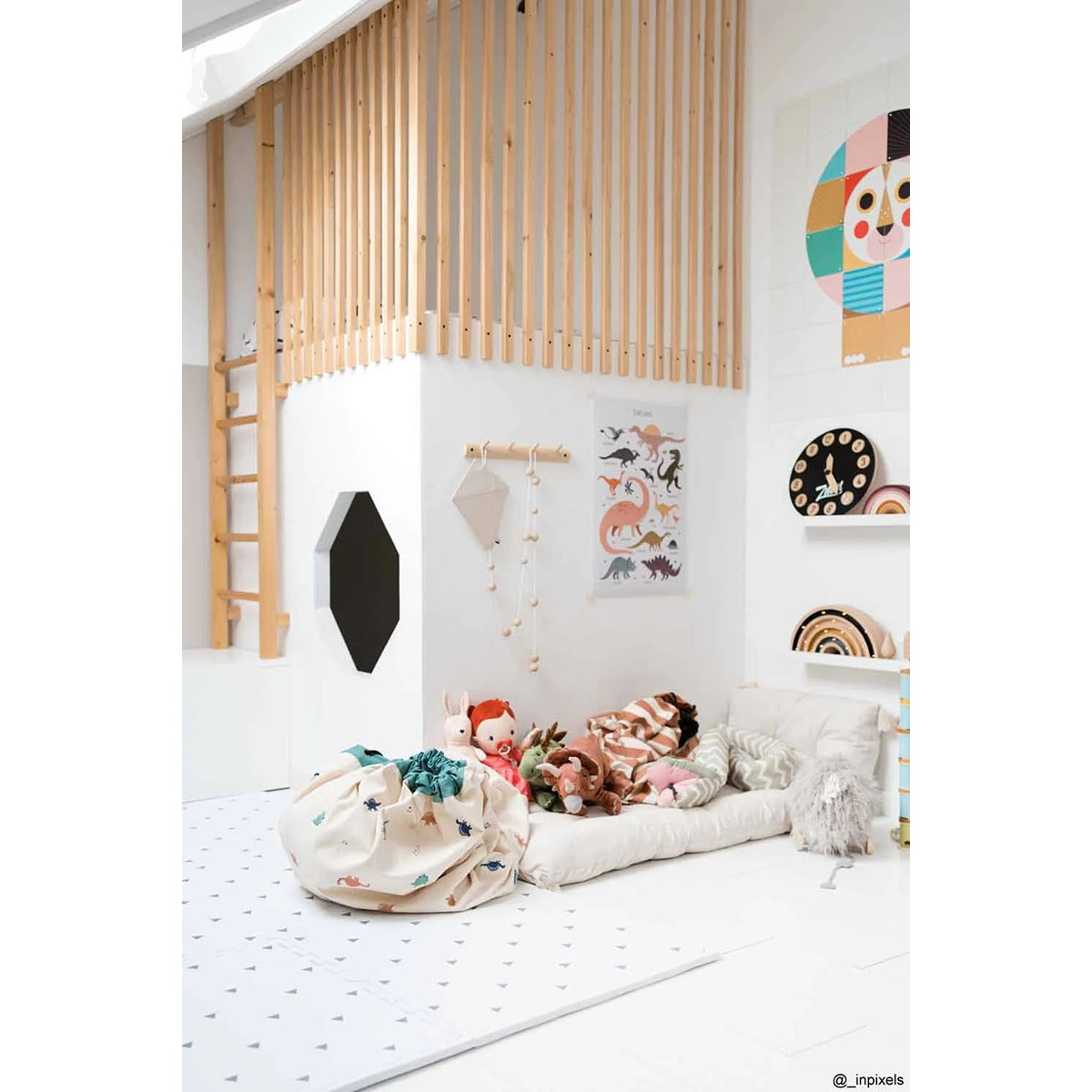 Play and Go Playmat & Storage Bag - Dino