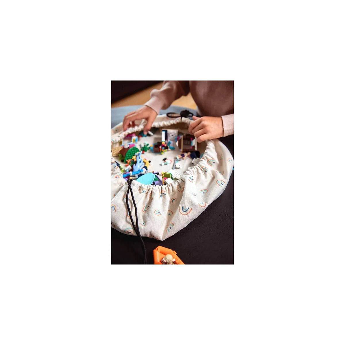 Play and Go Mini Storage Bag - Rainbow