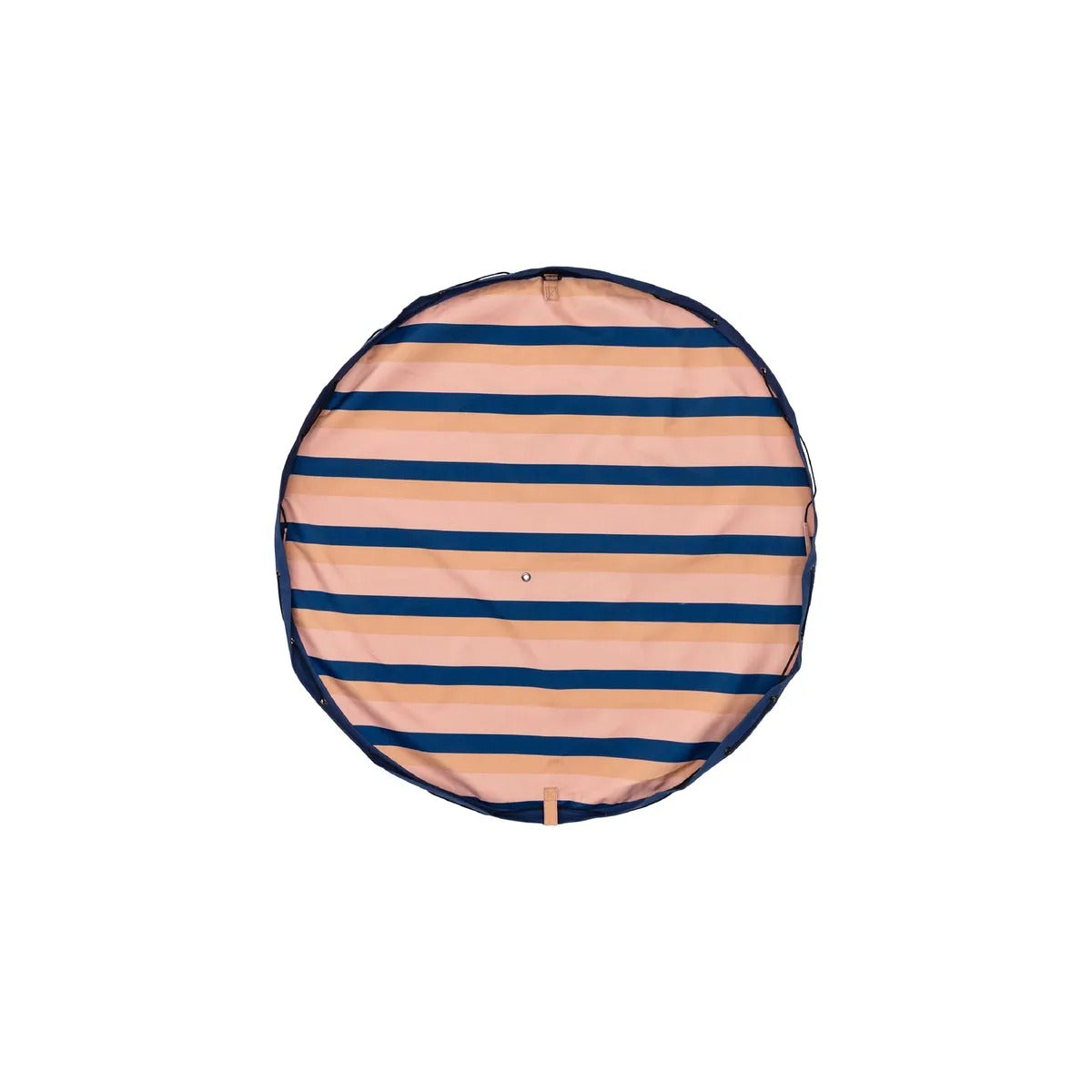 Play and Go Playmat & Storage Bag - Outdoor Stripes Mokka