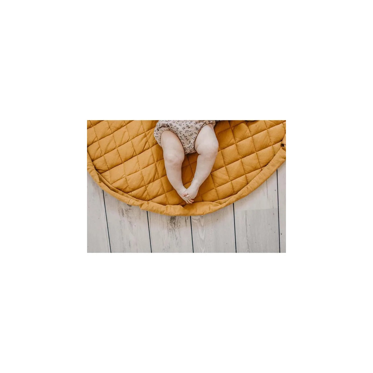 Play and Go Playmat & Storage Bag - Organic Mustard Chai Tea