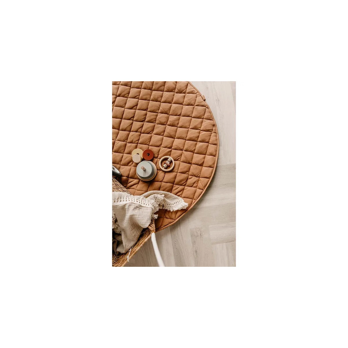 Play and Go Playmat & Storage Bag - Organic Tawny Brown