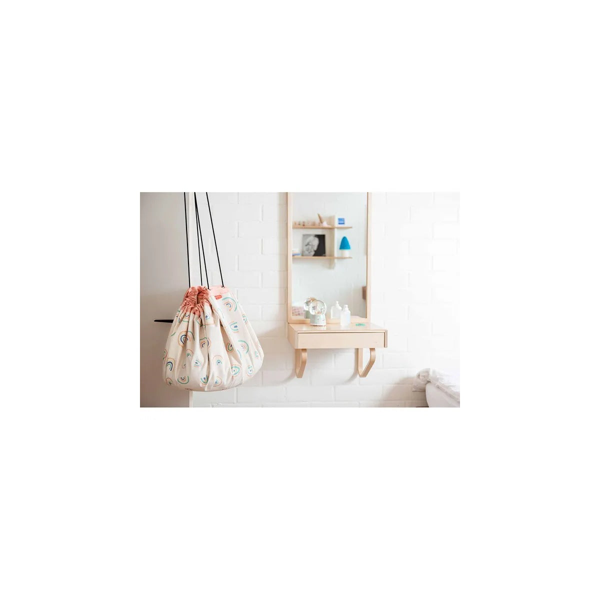 Play and Go Playmat & Storage Bag - Rainbows