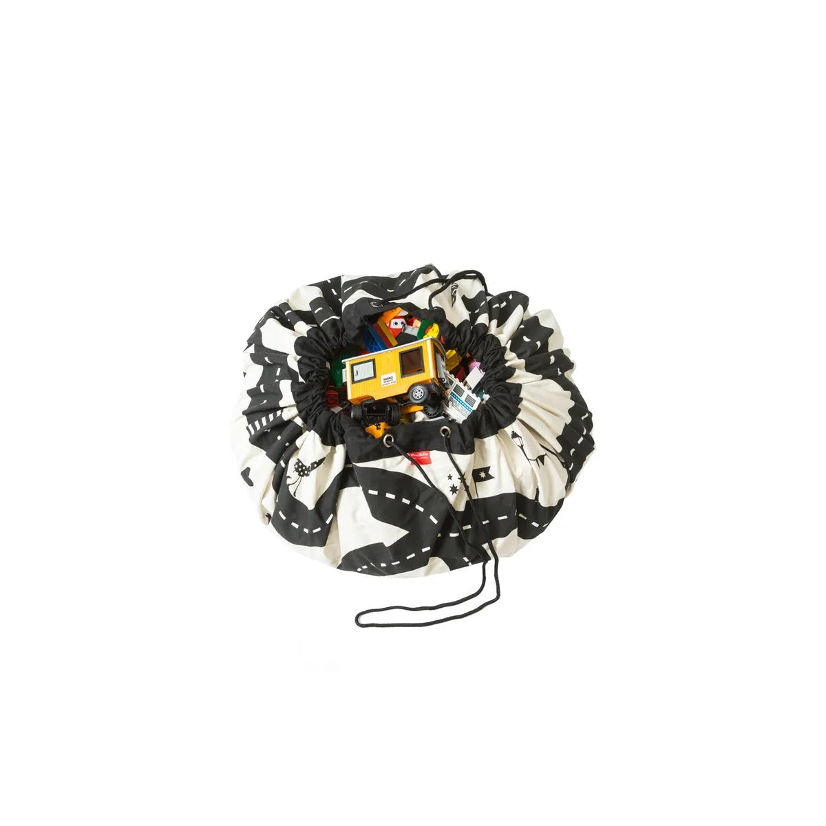 Play and Go Playmat & Storage Bag - Road Map