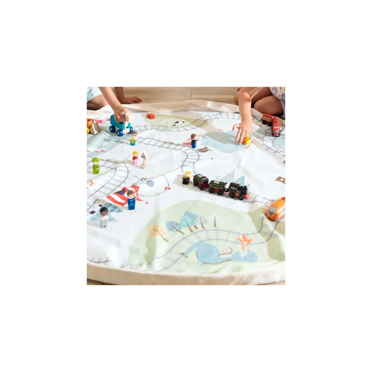 Play and Go Playmat & Storage Bag - Train