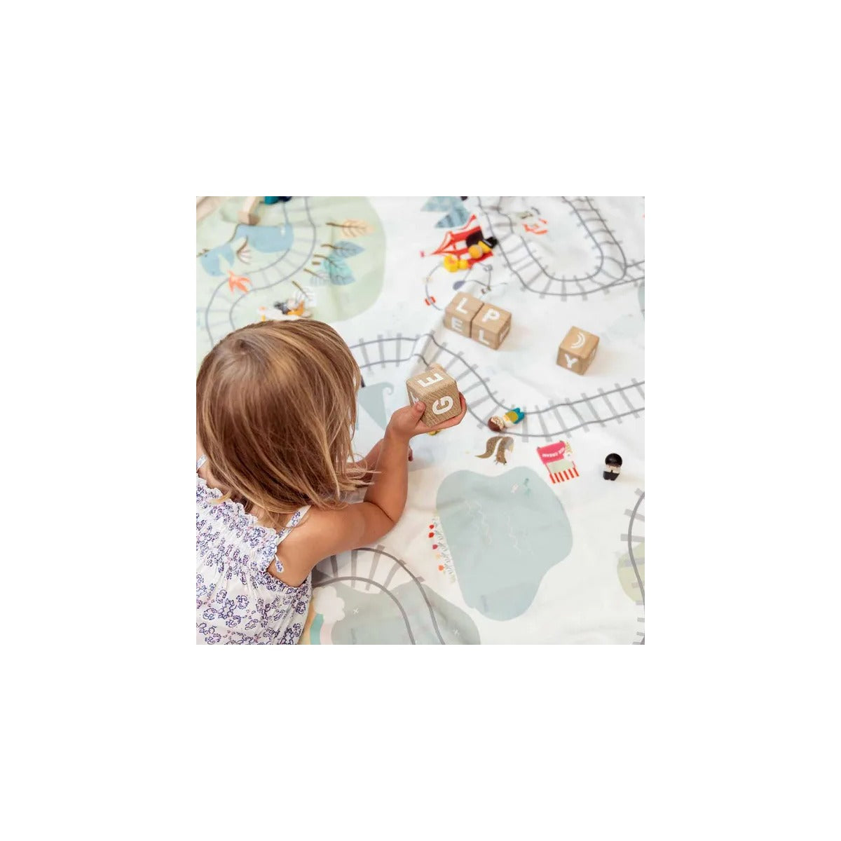 Play and Go Playmat & Storage Bag - Train