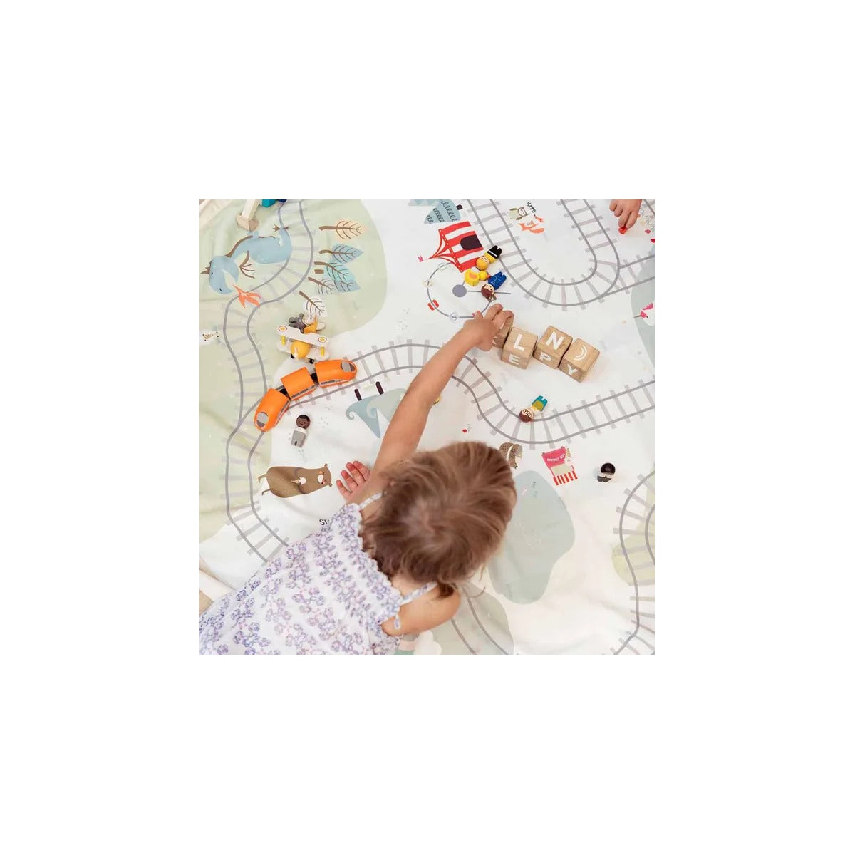Play and Go Playmat & Storage Bag - Train