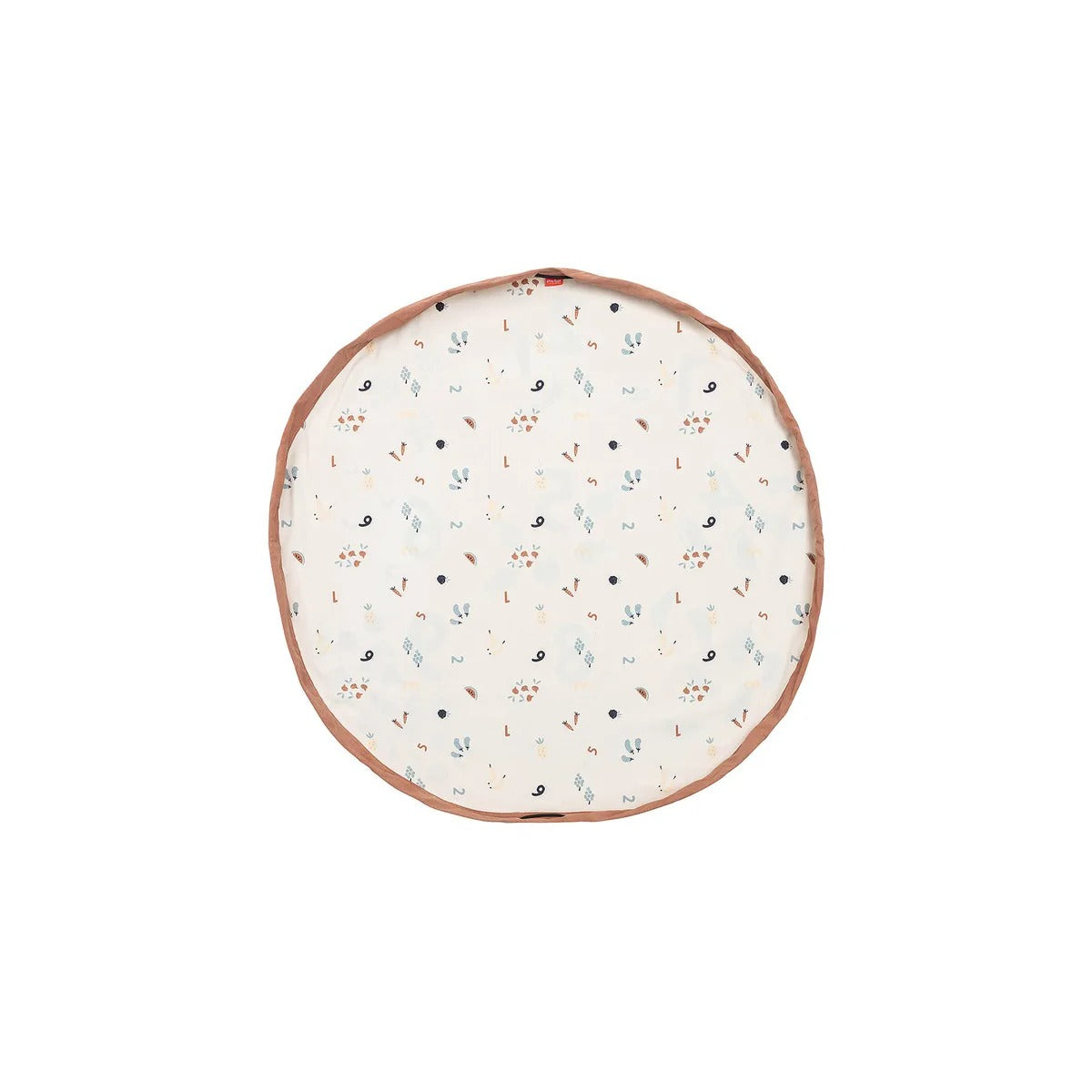 Play and Go Playmat & Storage Bag - Veggie Numbers