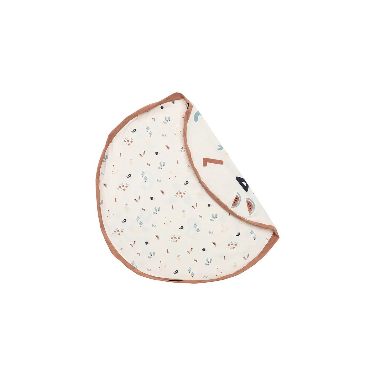 Play and Go Playmat & Storage Bag - Veggie Numbers