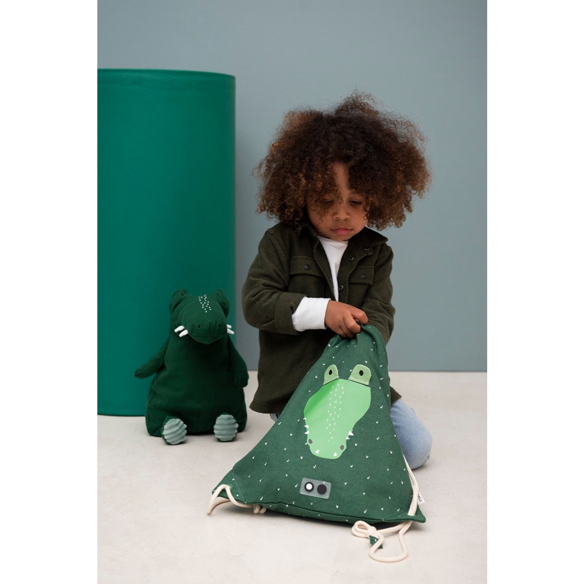 Trixie Drawstring bag - Mr. Crocodile