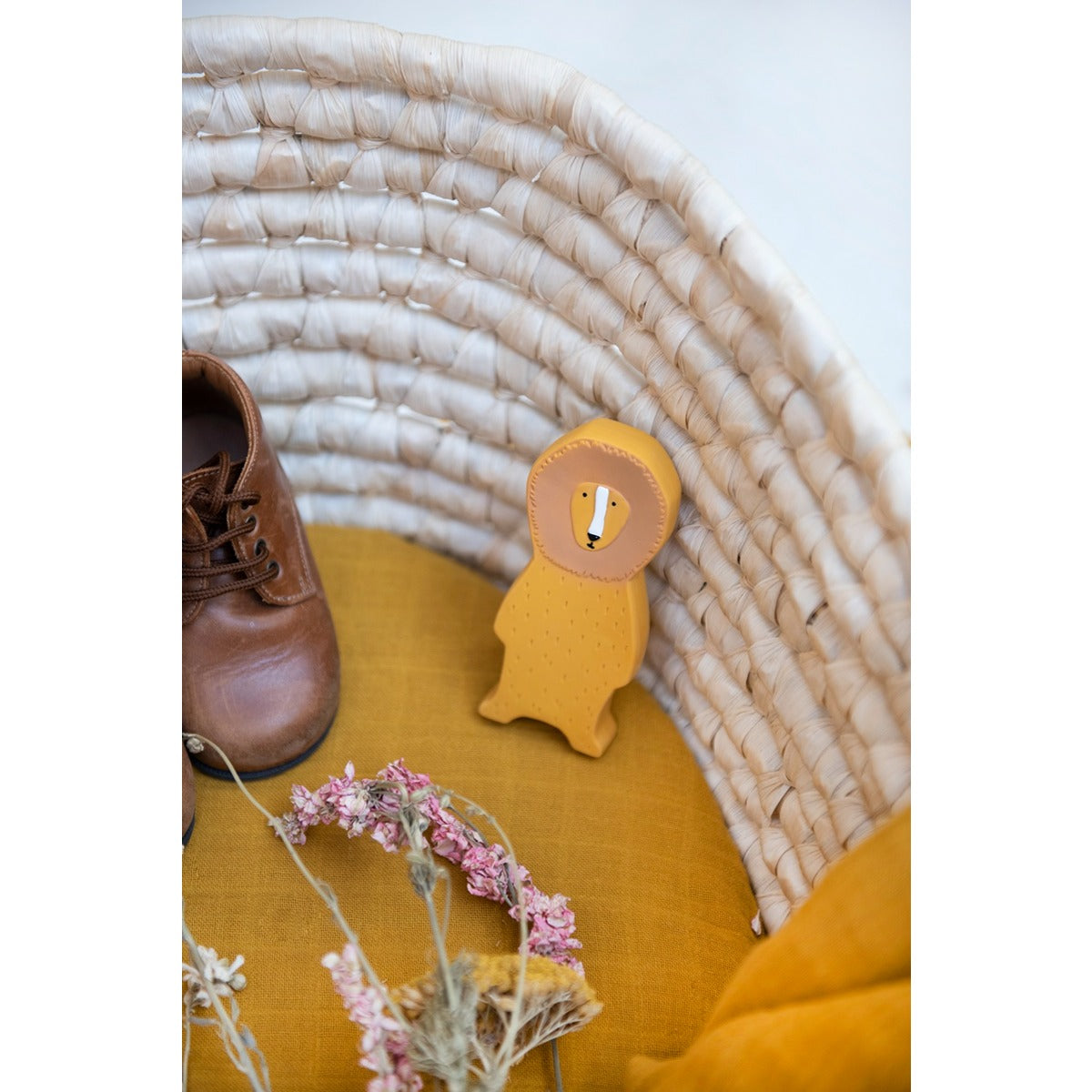 Trixie Natural Rubber Toy - Mr. Lion