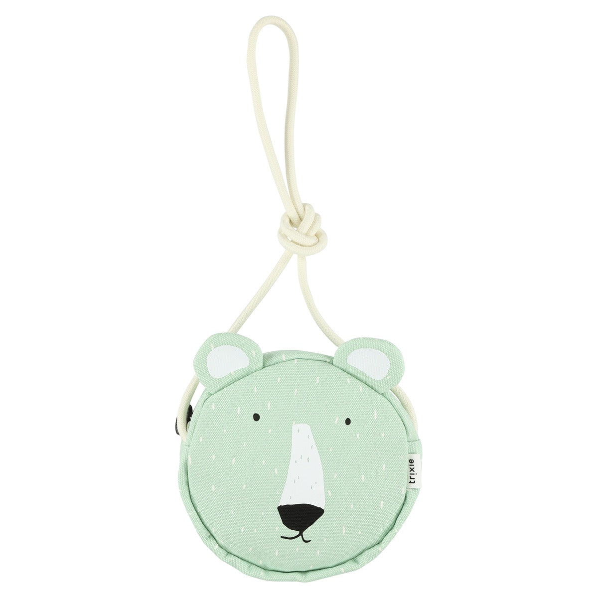 Trixie Round Purse - Mr. Polar Bear