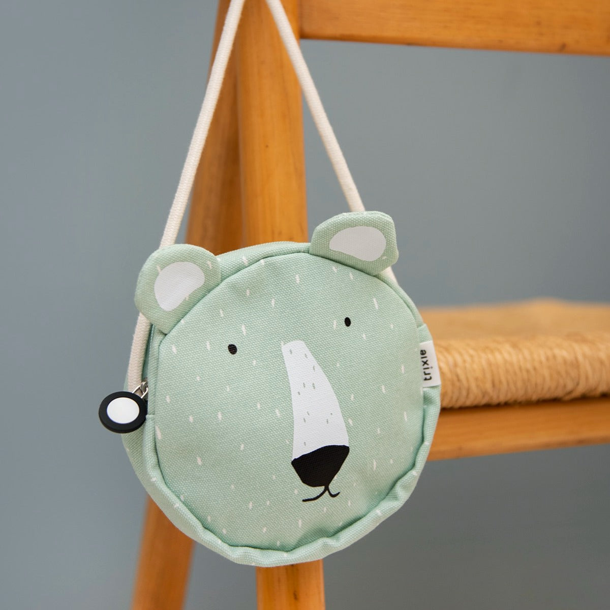 Trixie Round Purse - Mr. Polar Bear