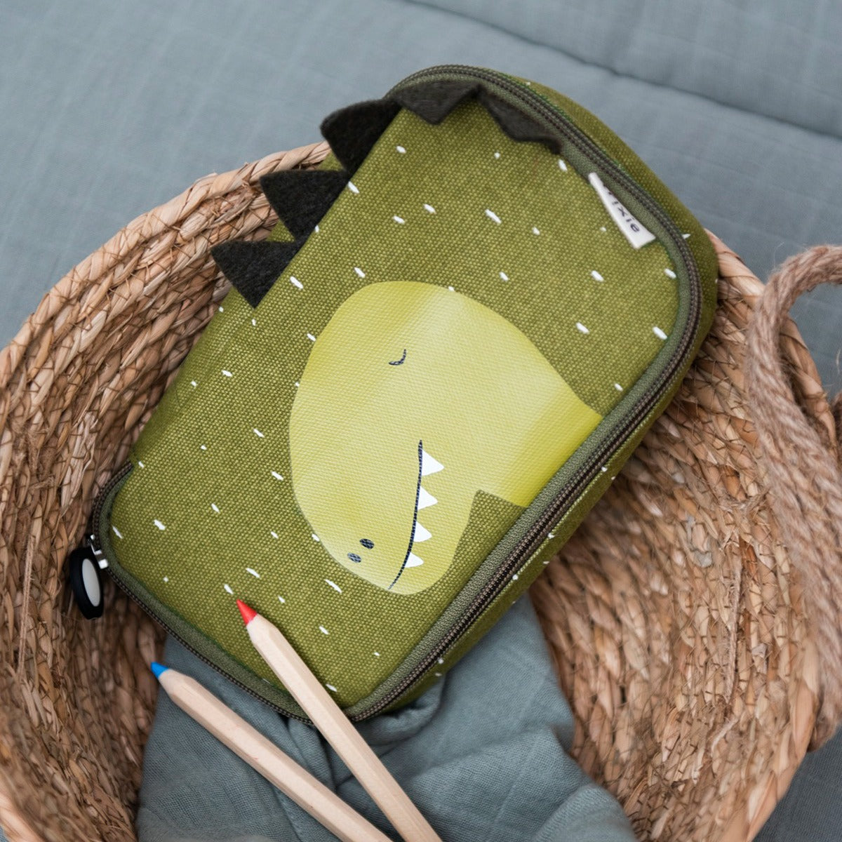 Trixie Pencil case rectangular - Mr. Dino