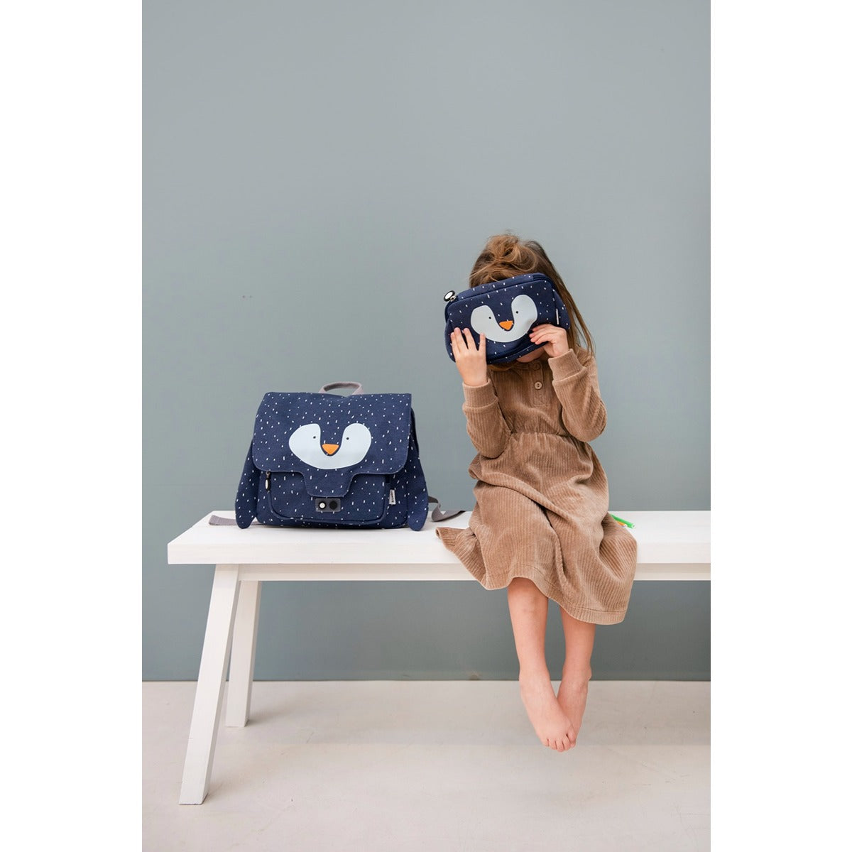 Trixie Pencil case rectangular - Mr. Penguin