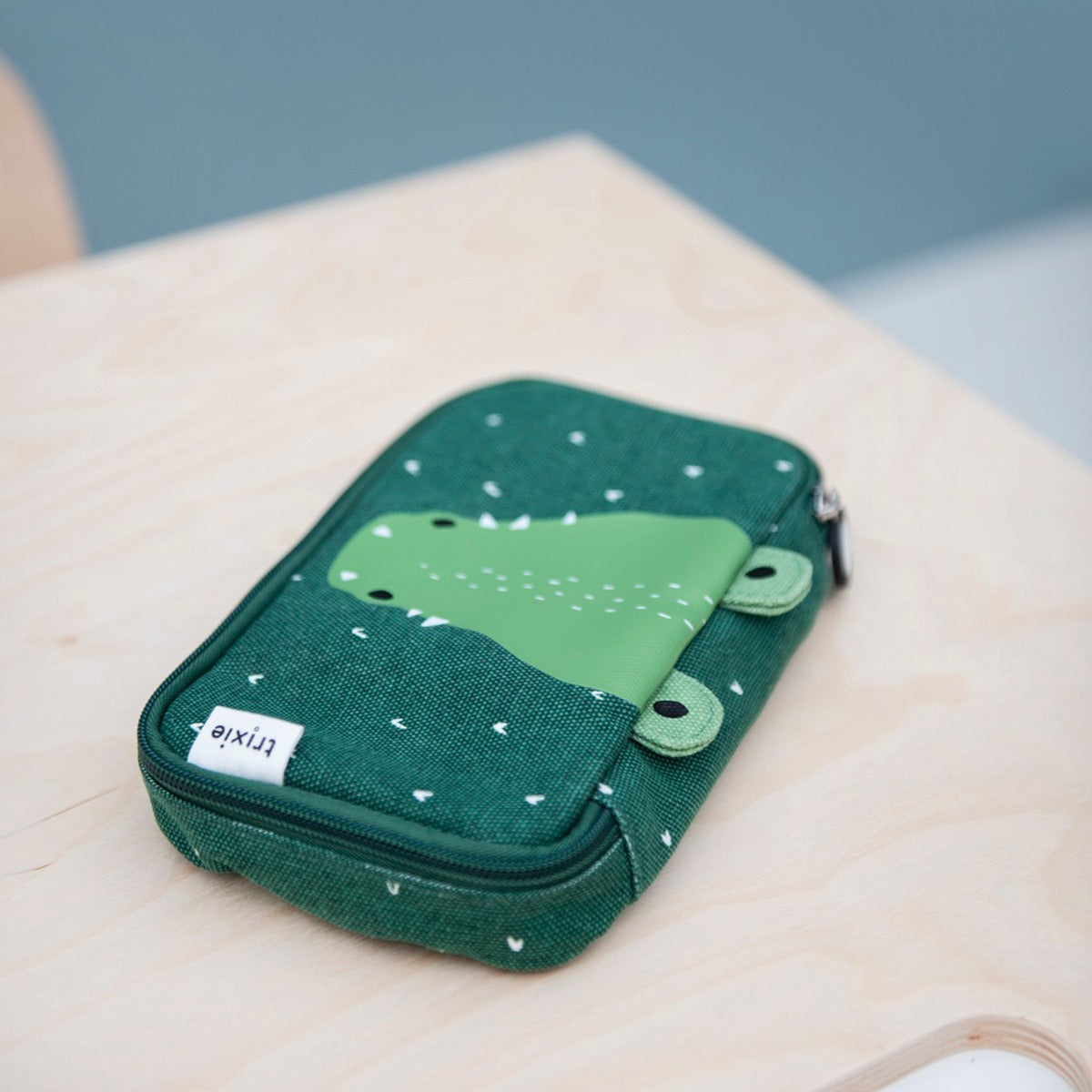 Trixie Pencil case rectangular - Mr. Crocodile