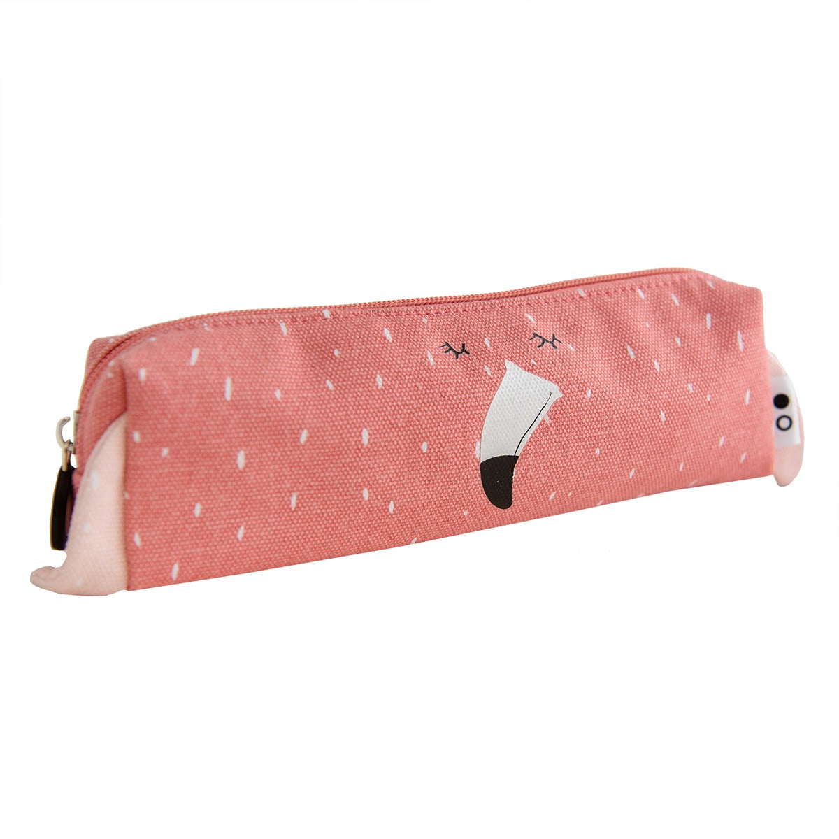 Trixie Pencil Case Long - Mrs. Flamingo