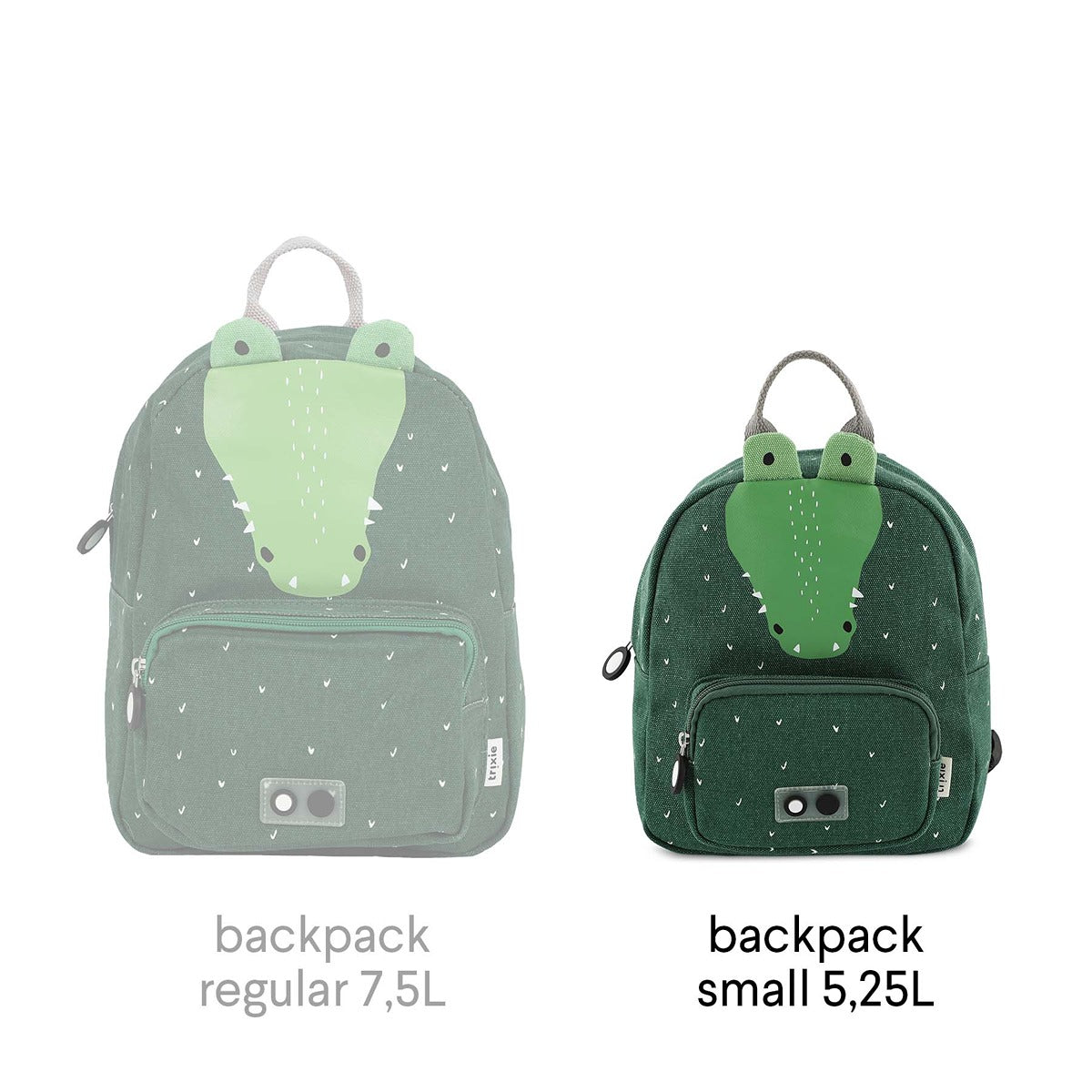 Trixie Backpack Small Mr. Crocodile