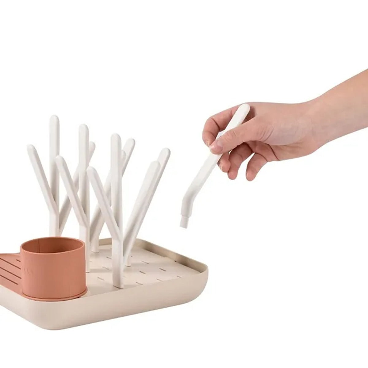 Beaba Beaba Forest Draining Rack Terracotta/Clay