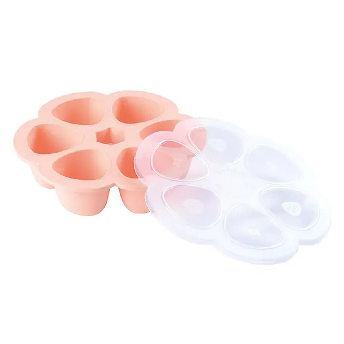 Beaba Beaba Silicone Multiportions 6 x 150ml Old Pink