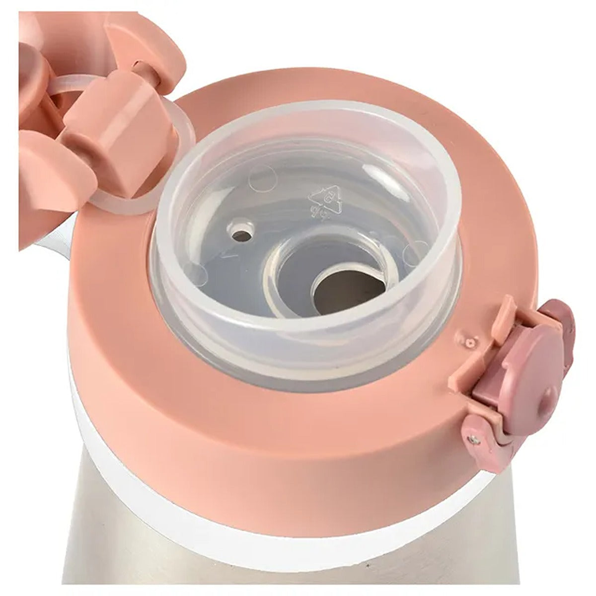 Beaba Stainless Steel Spout Bottle 350 ml - Pink