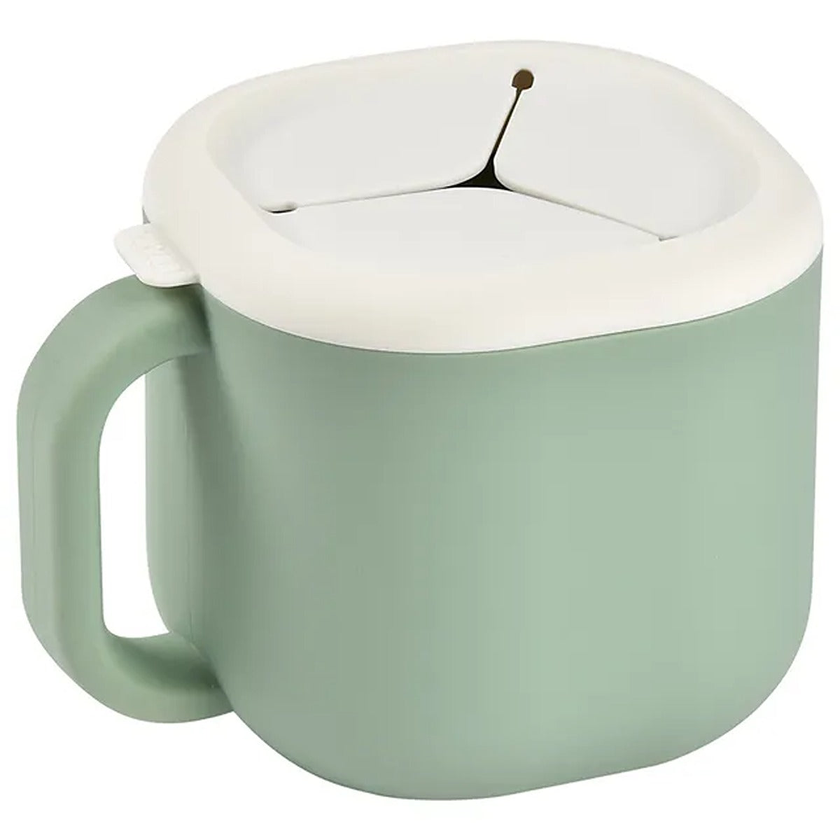 Beaba Beaba Pick &quot;n&quot; Snack - Silicone Snack Cup - Sage Green