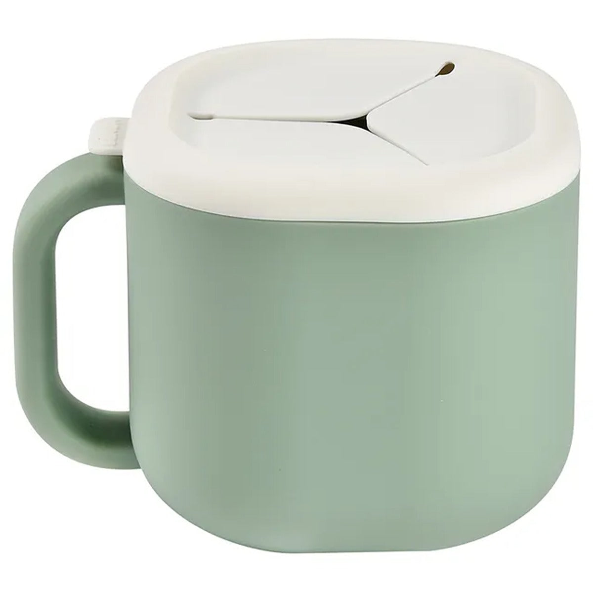 Beaba Beaba Pick &quot;n&quot; Snack - Silicone Snack Cup - Sage Green