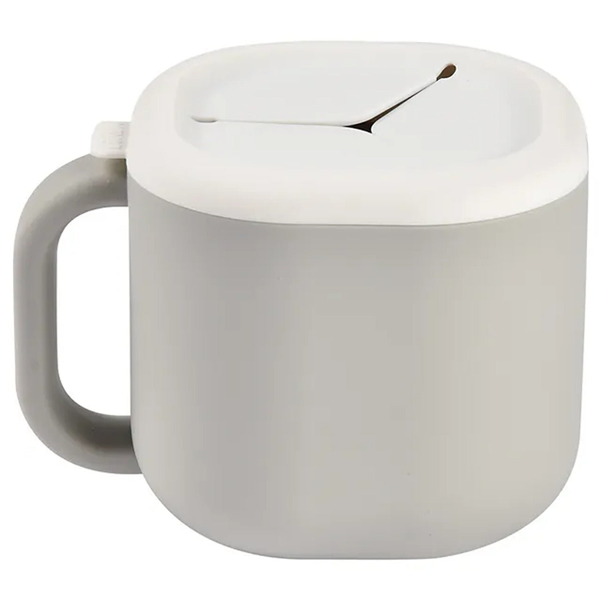 Beaba Beaba Pick &quot;n&quot; Snack - Silicone Snack Cup - Velvet Grey