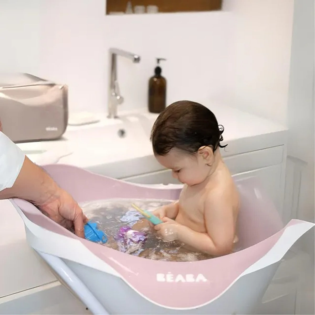 Beaba Beaba Baby Bath Camele?O 1st Age Old Pink