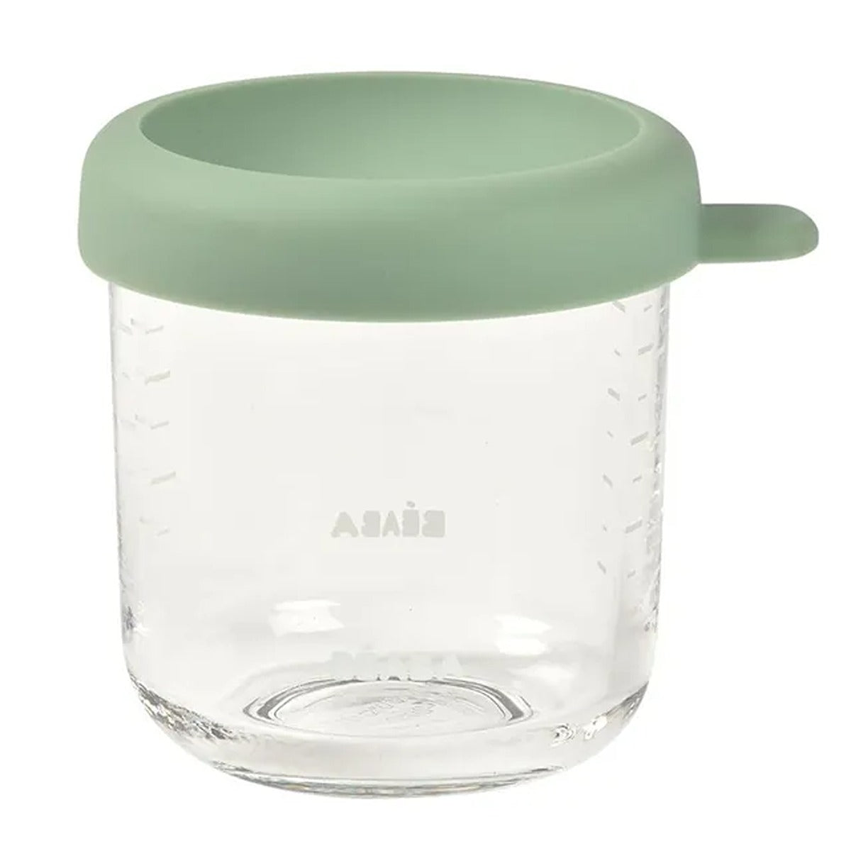 Beaba Beaba 250 ml Glass Conservative Jars Sage green