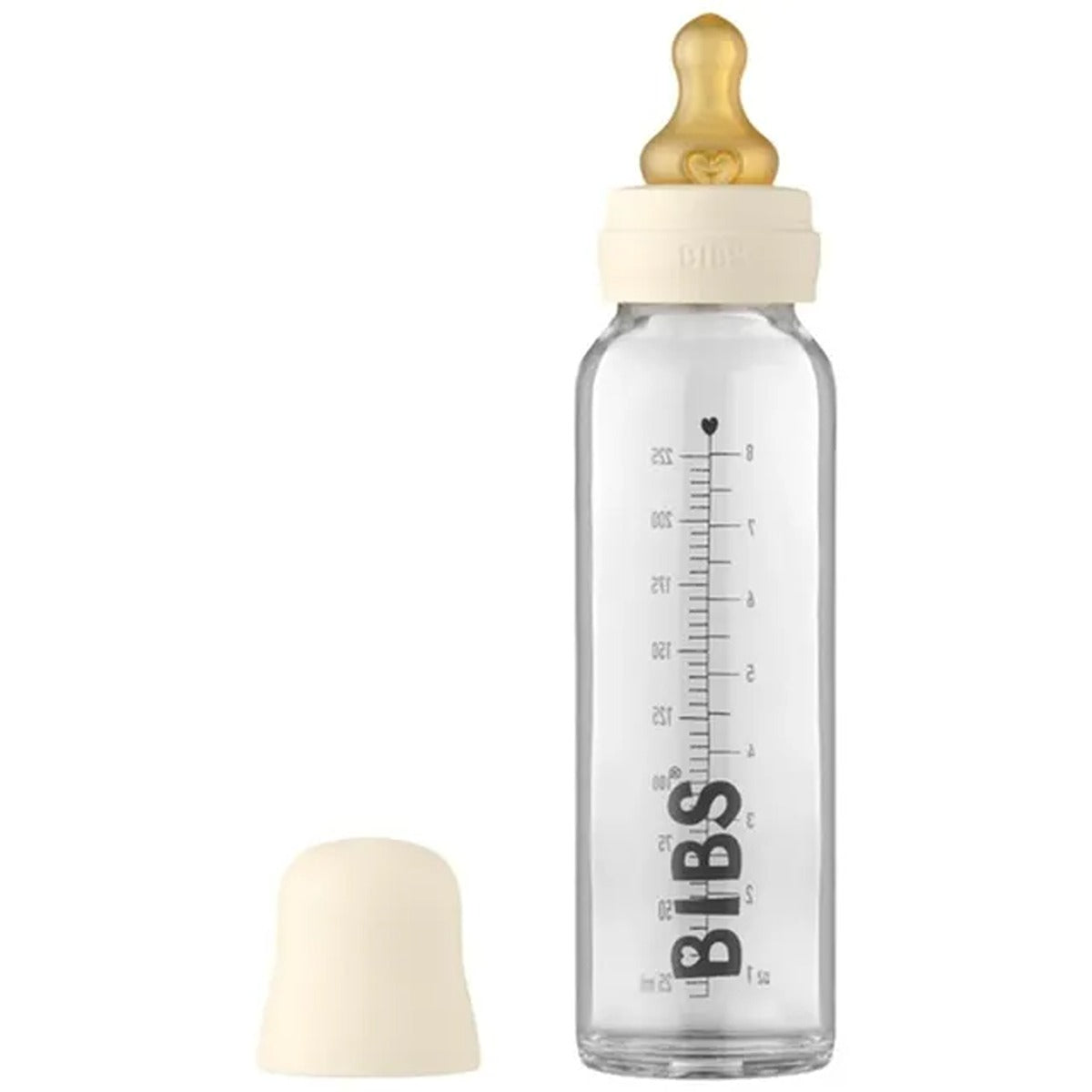 Bibs BIBS Bibs Baby Bottle 225ml Ivory