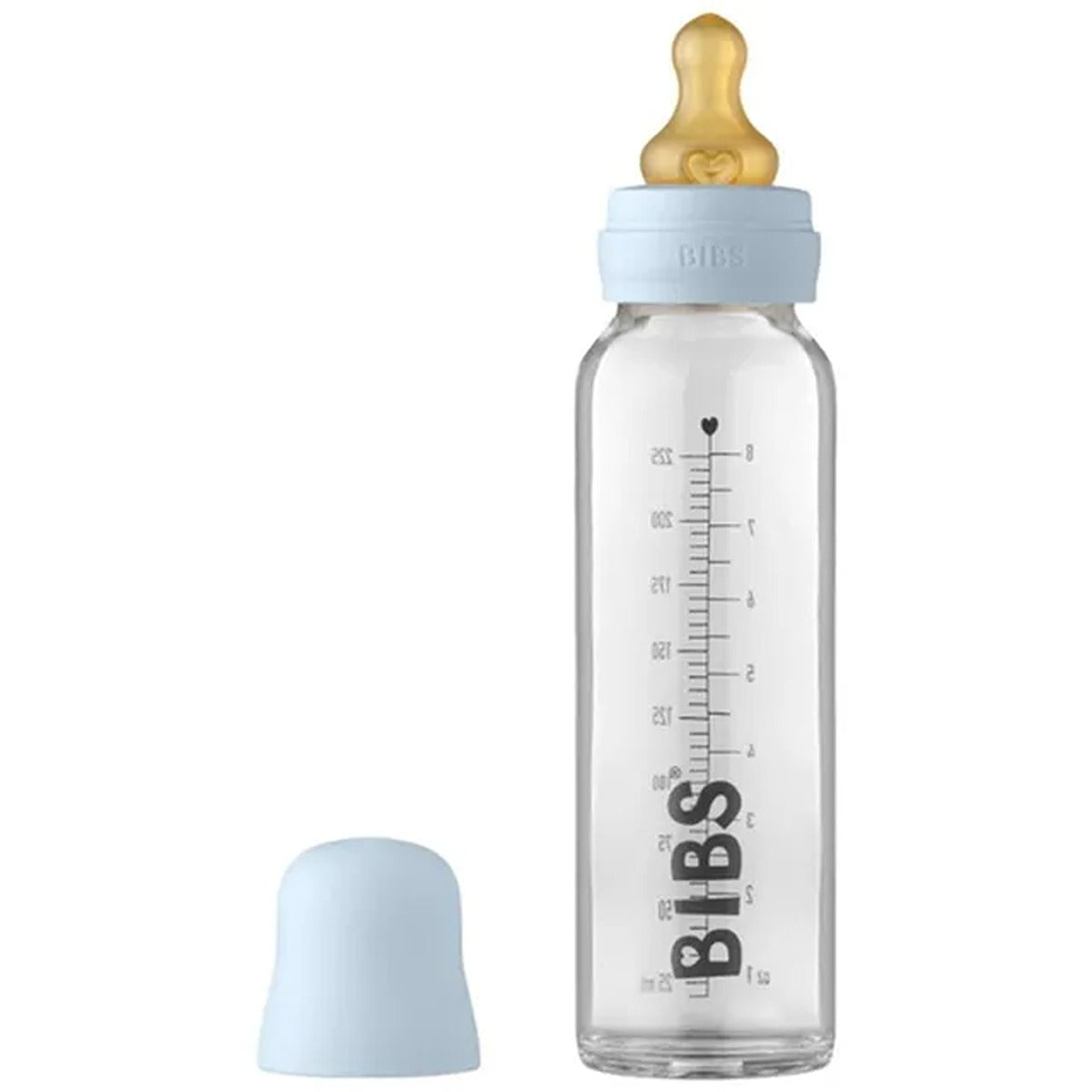 Bibs BIBS Bibs Baby Bottle 225ml Baby Blue
